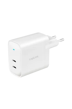 LogiLink Mobiler, Tablet & Tillbehör > USB-laddare 2 x USB-C PD 40W