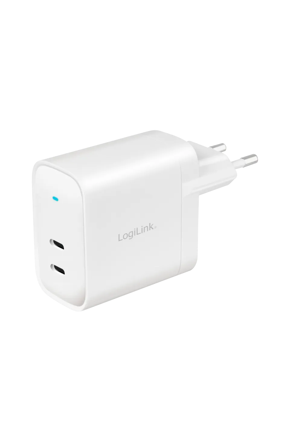 LogiLink Mobiler, Tablet & Tillbehör > USB-laddare 2 x USB-C PD 40W