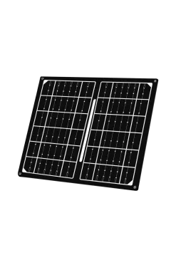 Vikbar solcellspanel 1 x USB-A 7W Mobiler, Tablet & Tillbehör