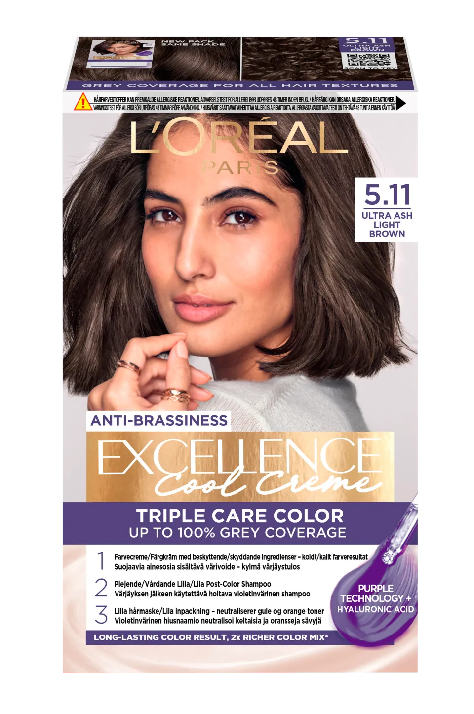 L'Oréal Paris Hårfärg > Excellence Cool Creme