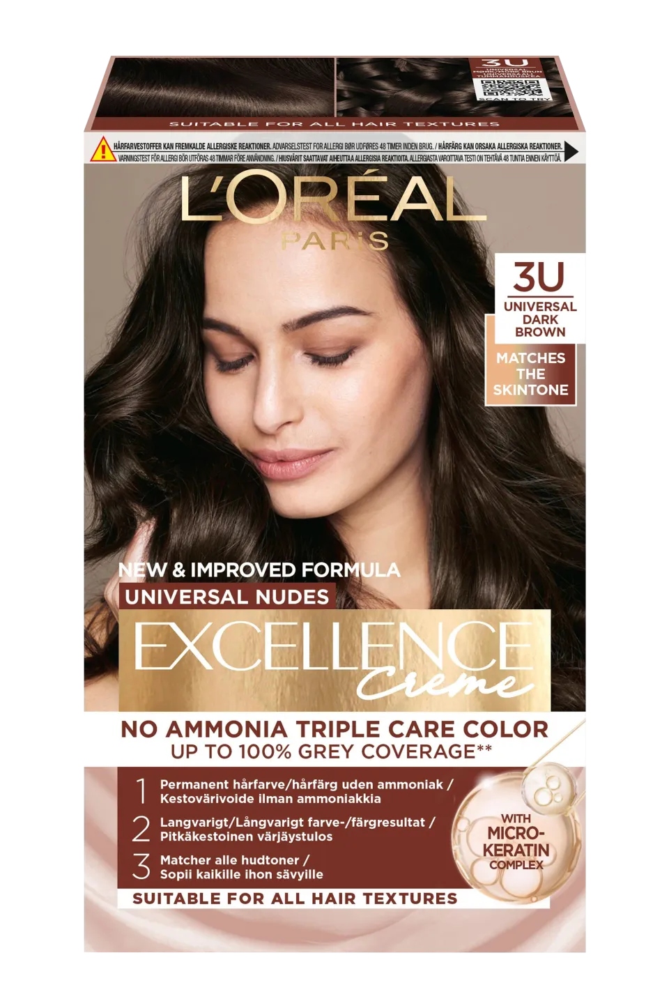 Clearance Hårfärg Excellence Universal Nudes Hårfärg