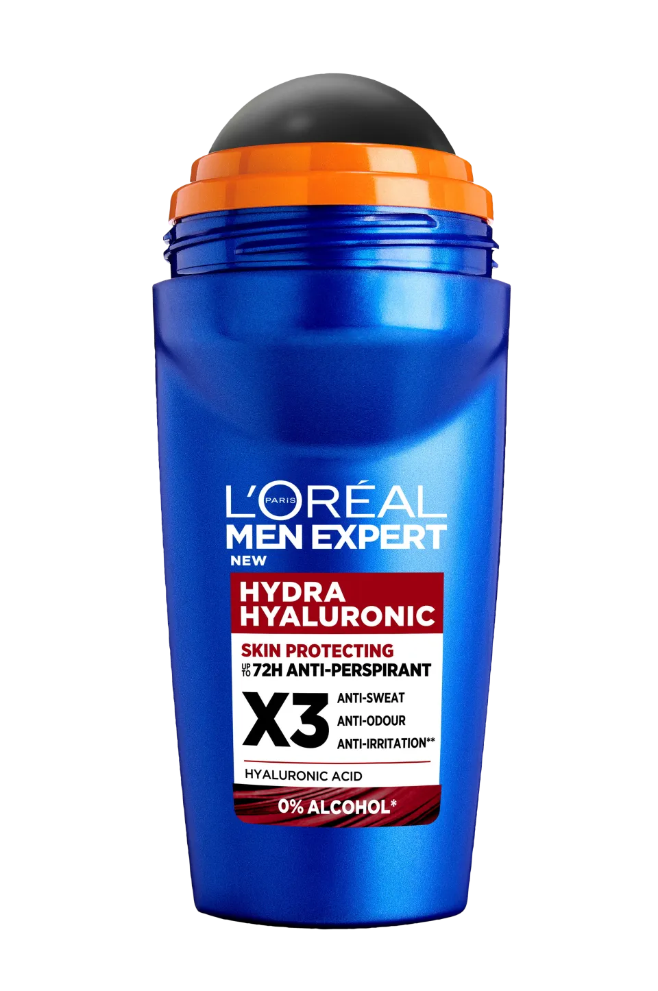 L'Oréal Paris Kroppsvård|Skönhet > Men Expert Hydra Hyaluronic Deodorant Roll On For Normal Skin 50 Ml