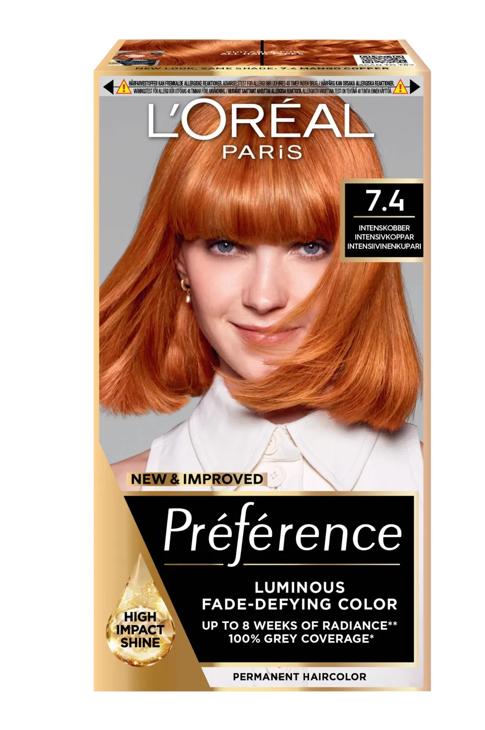 L'Oréal Paris Hårfärg > Préférence Permanent Color For Normal Hair