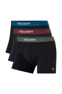 Lyle & Scott Underkläder > Boxerkaonger Devon Trunk 3-pack