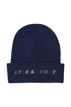 Clearance Mössa Multi Colour Embroidery Beanie Mössor