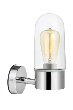 Discount Vägglampa ZEN, krom Badrumsbelysning