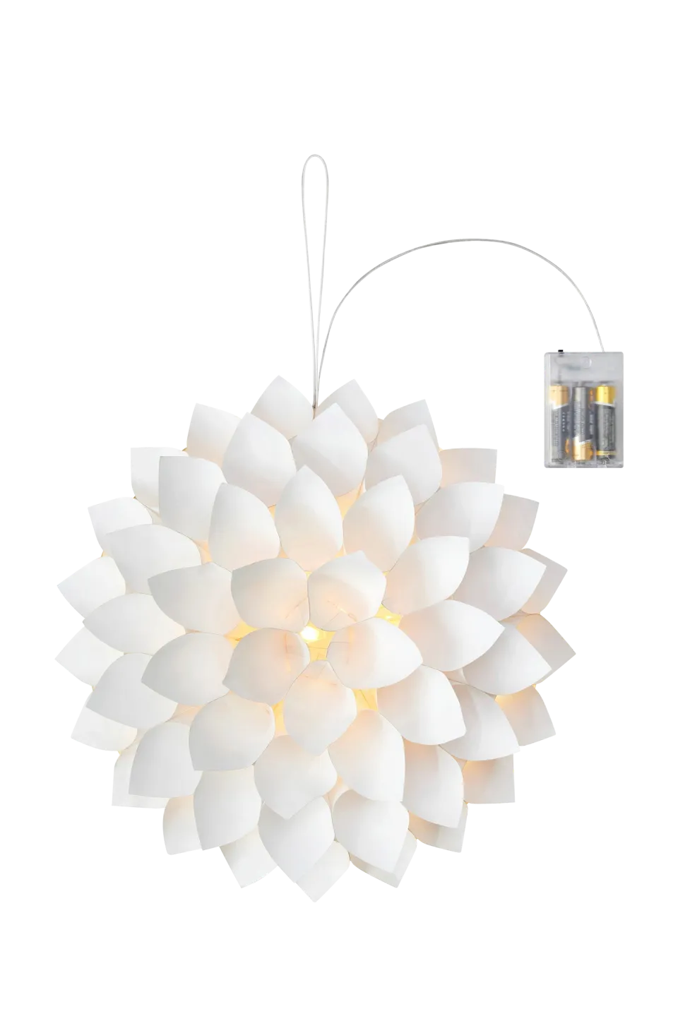 Sale Vägg- och bordsdekoration Dahlia 35cm Batteridriven Julpynt