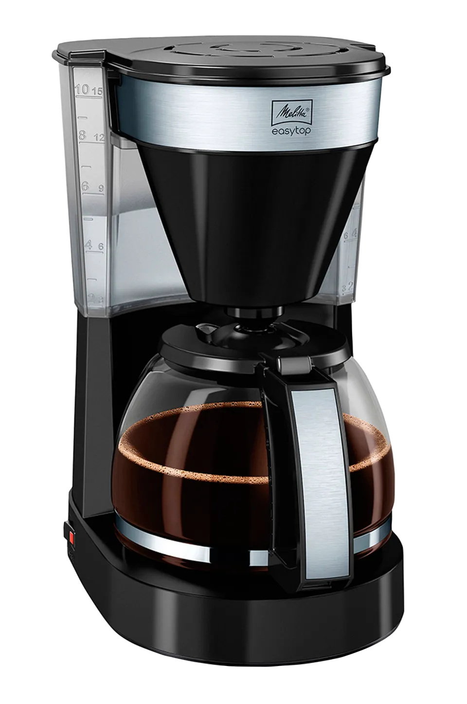 Melitta Kaffe- & Espressomaskiner > Kaffebryggare Easy Top 2.0 Svart