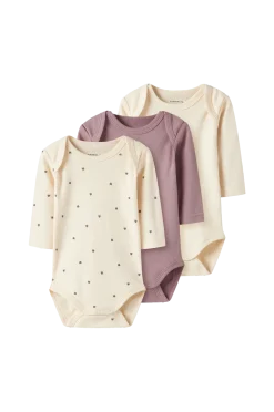 Name it Bodies > baby Bodys nbfBody 3P LS Heart 3-pack