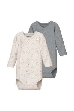 Name it Bodies > baby Bodys nbnBody LS Wrap Cloud 2-pack