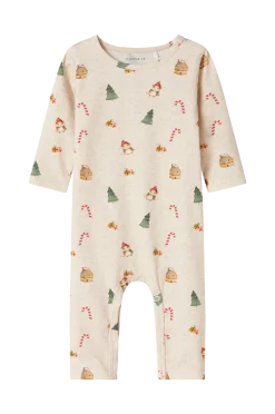 Name it Sovkläder & Myskläder > baby Pyjamasoverall nbnRoccas