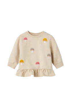 Name it Tröjor > baby Sweatshirt nbfLamella LS Sweat Unb