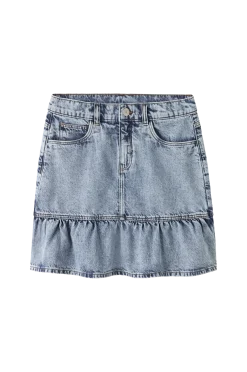 Clearance Jeanskjol nkfNynne Short 2072-mj Kjolar