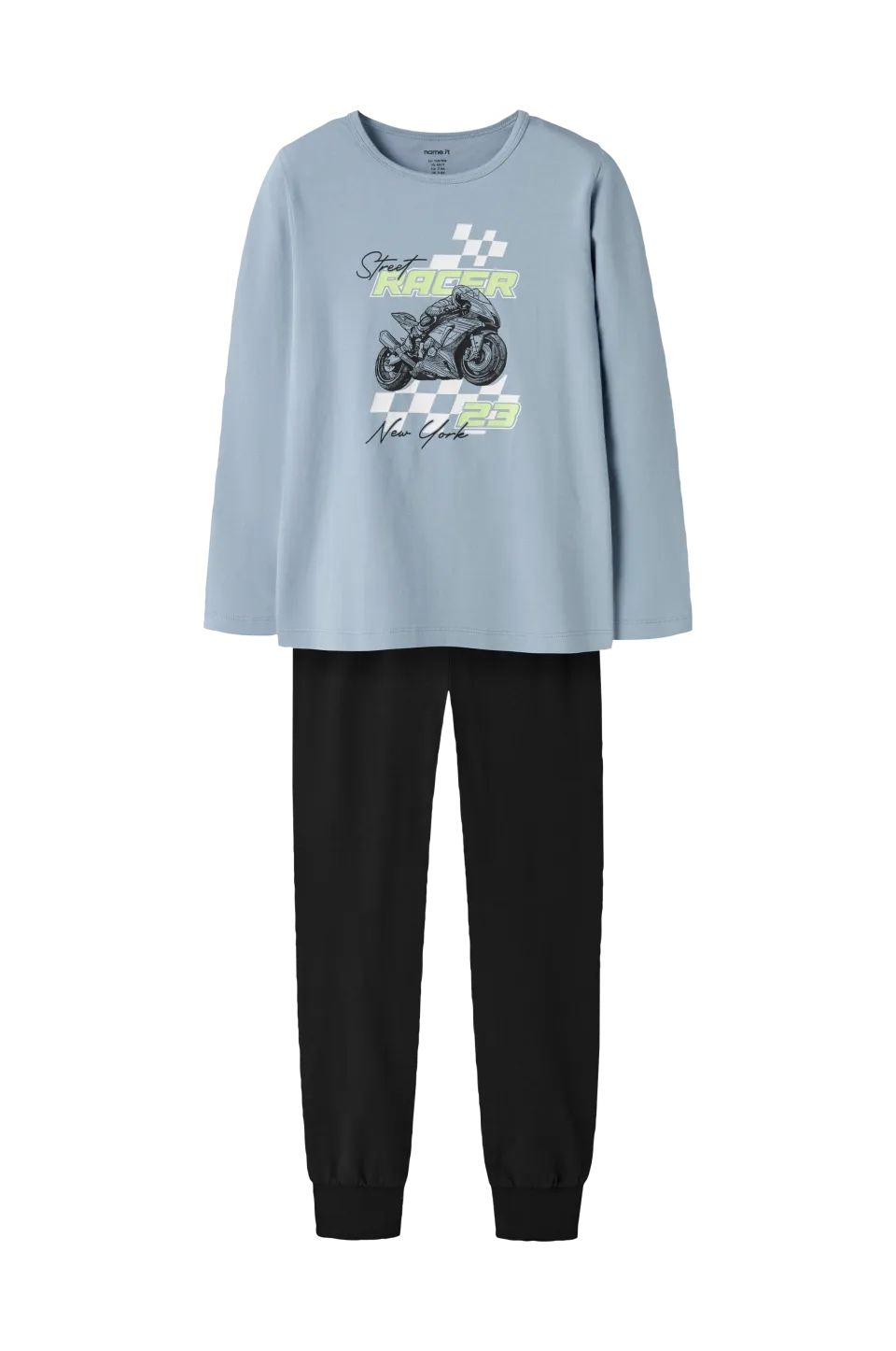 Discount Pyjamasset nkmNightset Dusty Racer Sovkläder & Myskläder