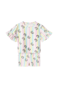 Name it Barnset > T-shirt + shorts nmfMidis Mlp SS Nreg Shortsset