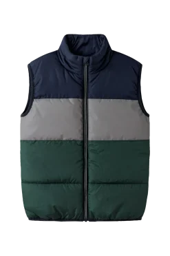 Discount Väst Nkmmylane Vest Block4 Ytterkläder