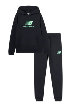 New Balance Barnset > Set FT Stacked Logo Hoodie & Jog