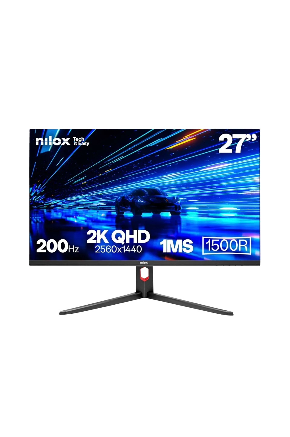 Clearance Bildskärm 27" Curved Gaming VA 2K 200Hz 1ms Datortillbehör