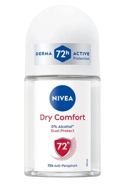 Nivea Kroppsvård > Antiperspirant Deo Dry Comfort Roll On Mini 25 ml