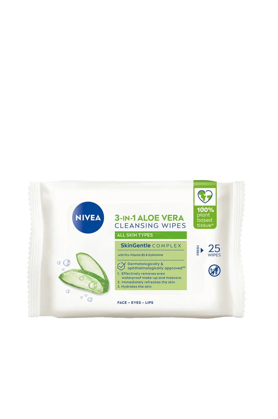 Naturally Good Wipes 25 st Ansiktsvård