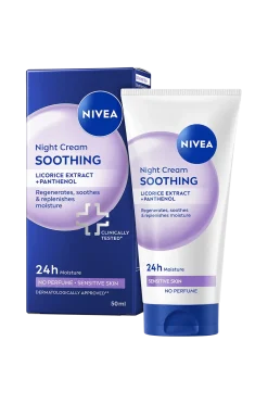 Nivea Ansiktsvård > Sensitive Night Cream Tube 50 Ml