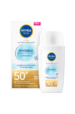 Clearance Sun UV Face Invisible Daily Fluid Spf 50+ Solskydd