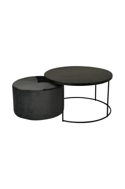 Nordic Furniture Group Sittpuffar & Fotpallar > Soffbord & Puff Pisa, set om 2