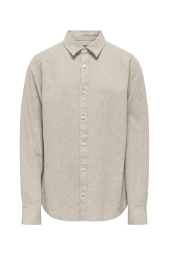 Clearance JUNIOR Skjorta osjcAiden Life LS Linen Skjortor