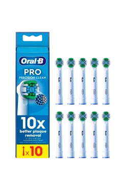 Hot Borsthuvuden Precision Clean 10-pack Tandvård