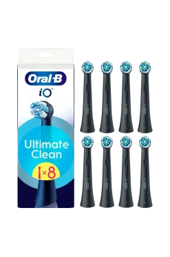 Oral B Tandvård > Borsthuvud iO Ultimate Clean Black 8-pack