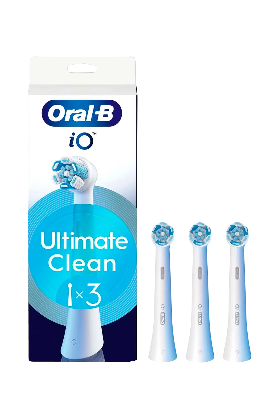 Oral B Tandvård > Borsthuvud iO Ultimate Clean White 3-pack