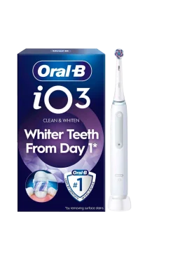 Oral B Lust & Njutning|Tandvård > Eltandborste iO3 Quite White