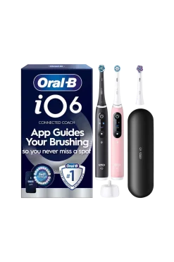 Oral B Lust & Njutning|Tandvård > Eltandborste iO6 Sens Duo + 1 extra Ref