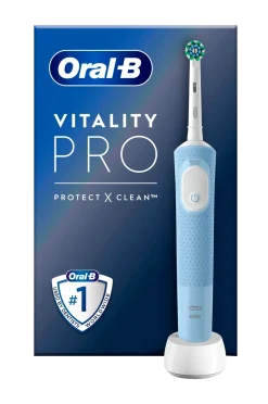 Oral B Lust & Njutning|Tandvård > Eltandborste Vitality Pro Vapor Blue CA HBOX