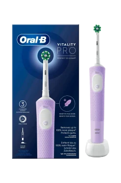 Oral B Tandvård > Eltandborste Vitality Pro Lilac CA HBOX