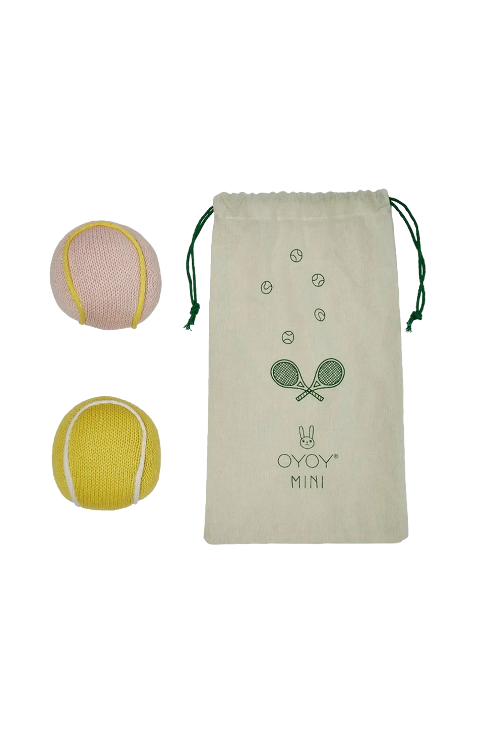 OYOY Living Design Babyleksaker > Skallra Tennisball