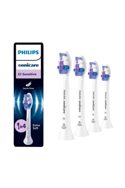 Philips Tandvård > Borsthuvud Sonicare Sensitive HX6054/87 4-pack