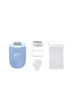 Philips Hårborttagning > Epilator med sladd +4 tillbehör BRE247/00