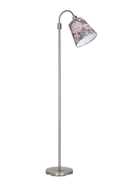 Golvlampa Amy Flex 1 krom Golvlampor