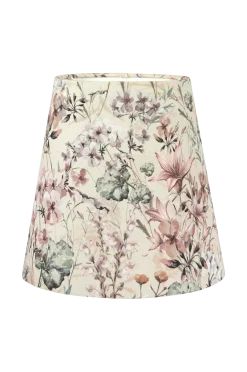 New Toppringskärm Cia i Printed Cotton 20 cm Lampskärmar
