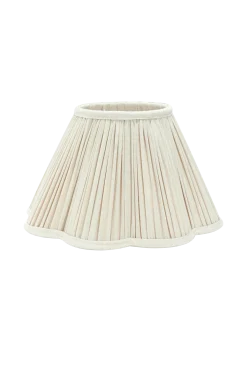 Sale Toppringskärm Siv Plissé 25 cm Lampskärmar