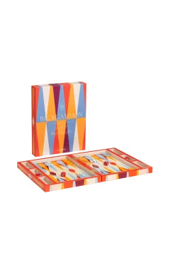 Clearance Lackad Backgammon Prydnadssaker