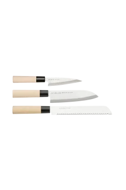 Satake Köksknivar & Knivtillbehör > Knivset Houcho med 3 knivar