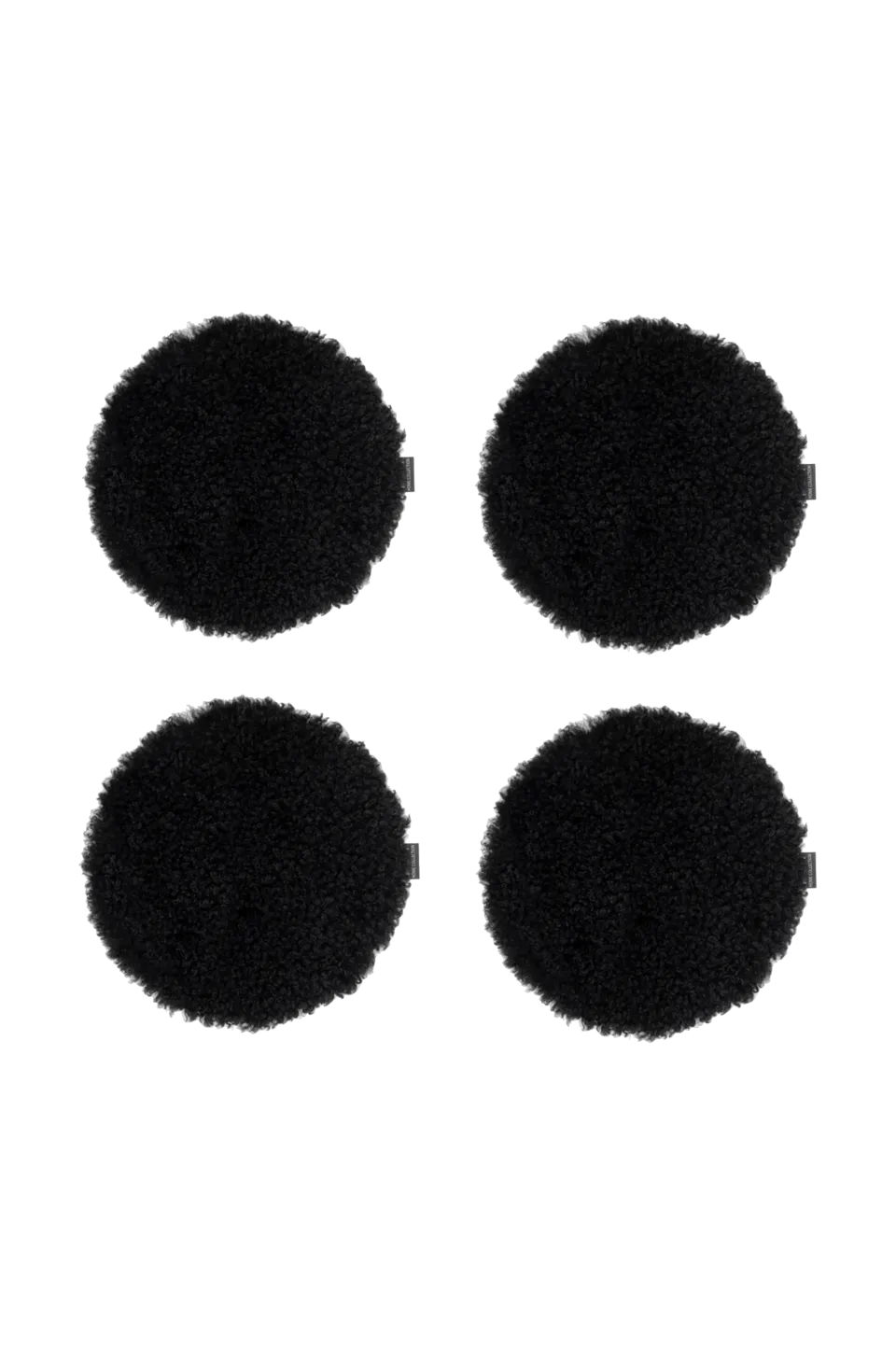 Sale Sittdyna rund Curly 4-pack Möbeltextilier
