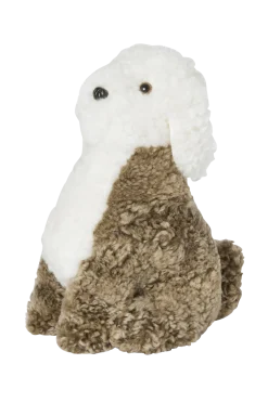 New Snowy i fårskinn Curly Dockor & Figurer