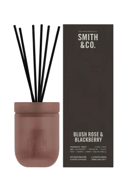 Smith & Co. Rumsdoft > Blush Rose & Blackberry Diffuser 200Ml