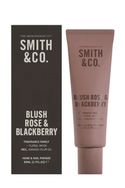 Smith & Co. Kroppsvård|Skönhet > Blush Rose & Blackberry Hand & Nail Pomade 80Ml