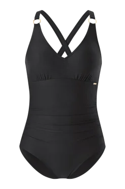 Speedo Badkläder|Badkläder > Baddräkt Womens Shaping V Neck 1 Piece