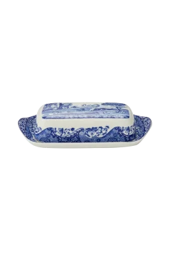 Spode Köksförvaring > Smörbytta Blue Italian