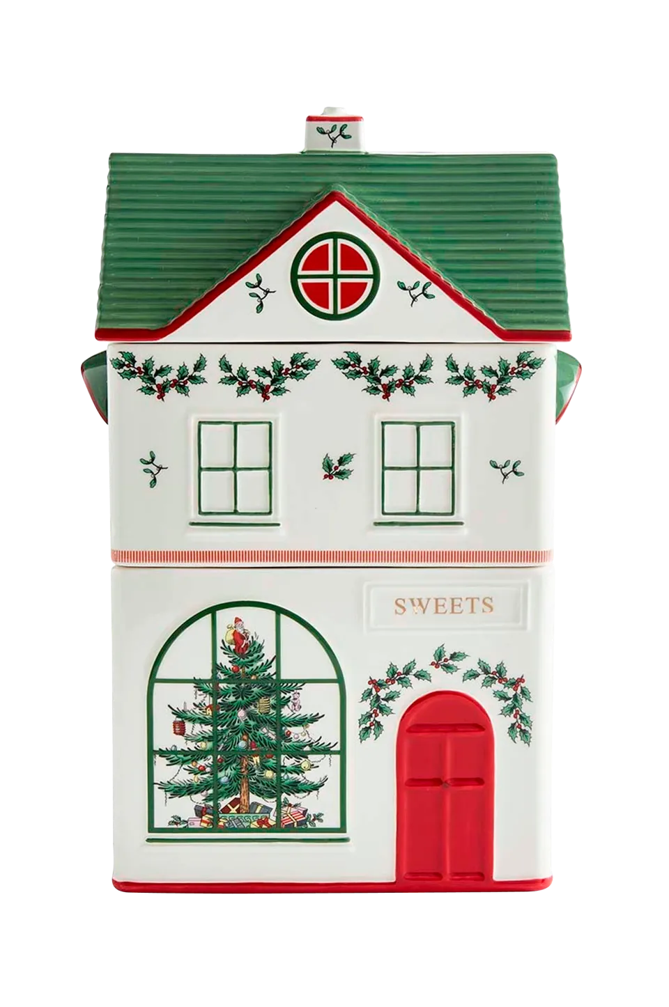 Spode Julpynt > Staplingsbar behållare Christmas Village